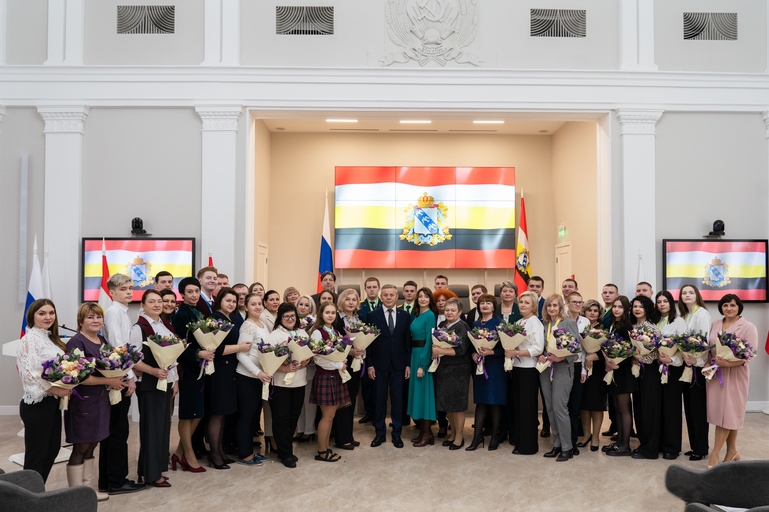 Награждение победителей и призеров финала Национального...